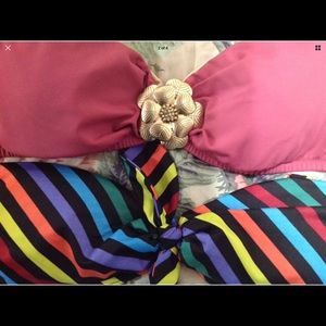 Two VS Bandeau Swim Tops